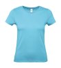  #E150 women T-Shirt Kleur Urban Kleur Turquoise