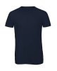 Triblendmen T-Shirt Kleur Navy