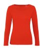 Organic Inspire LSL T women T-shirt Kleur Fire Red