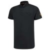 Poloshirt Premium Button Down Zwart
