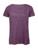 Triblendwomen T-Shirt Kleur Heather Purple