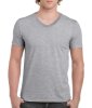 Gildan Mens Softstyl  V-Neck T-Shirt Kleur Sport Grey
